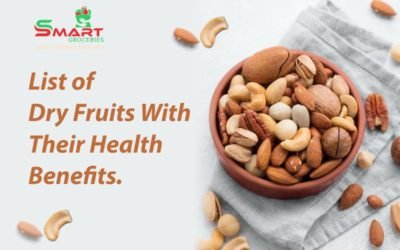 List Of Dry Fruits With Their Health Benefits